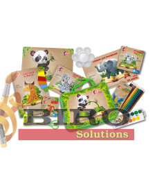 Set pentru creativitate ”ZOO”, 14 elemente